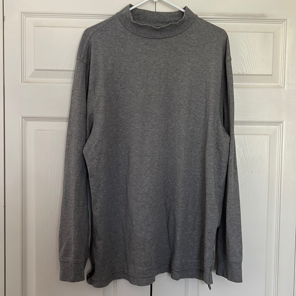 Pro Tour mock long sleeve grey